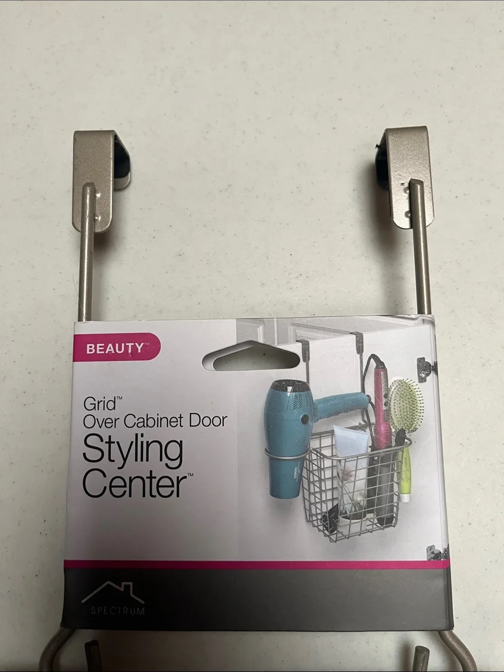 Over the cabinet styling center
